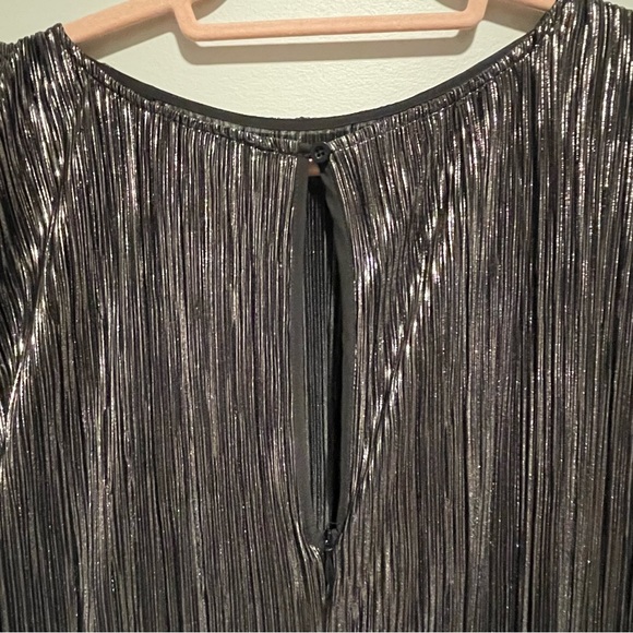 NWT Smash + Tess Tasia Jumpsuit in Black Metallic - Picture 6 of 11